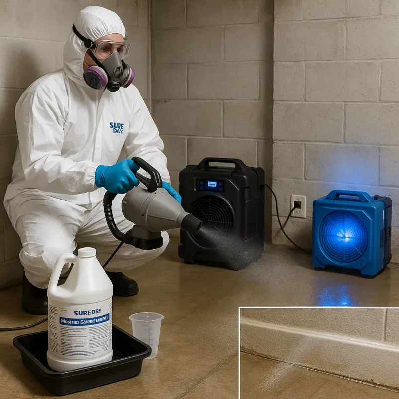 Sanitization and Odor Removal process in Evergreen, AL