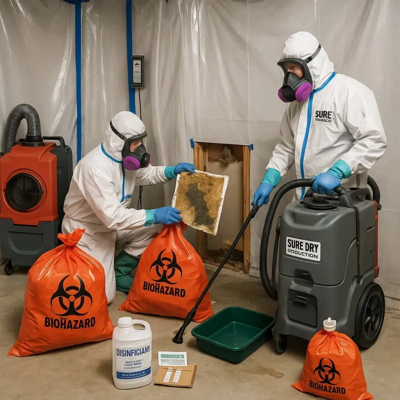 Contaminated Water Handling Protocols process in Evergreen, AL